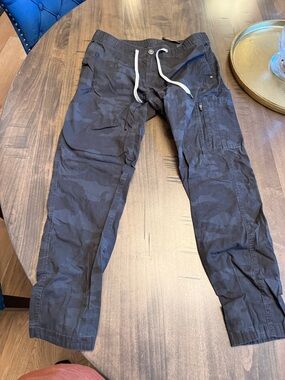 Vuori Black Camo Cargo Pants